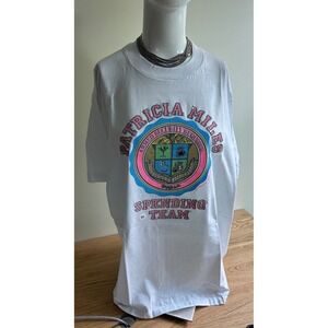 Wyoming Yacht Club 1986 Single Stitch T-shirt USA Patricia Miles spend  Bling XL